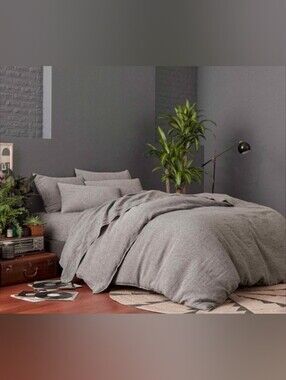 Brooklinen Linen Duvet Cover EUC
